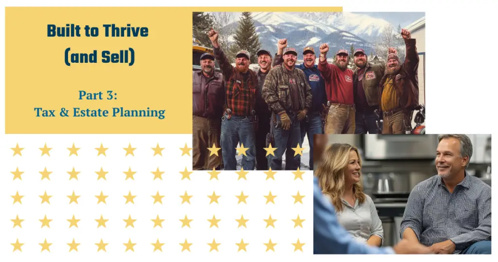 business exit tax planning checklist