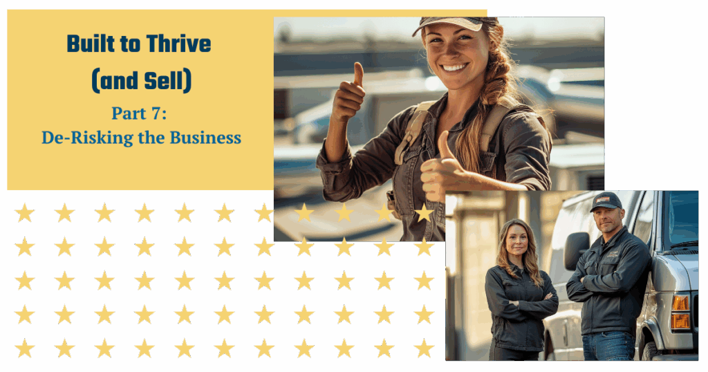 de-risk your business before selling and make it buyer ready