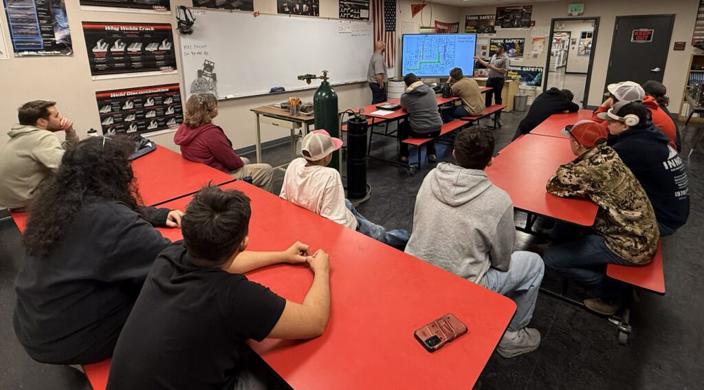 garrhs brings hvac training to ignacio high school classroom